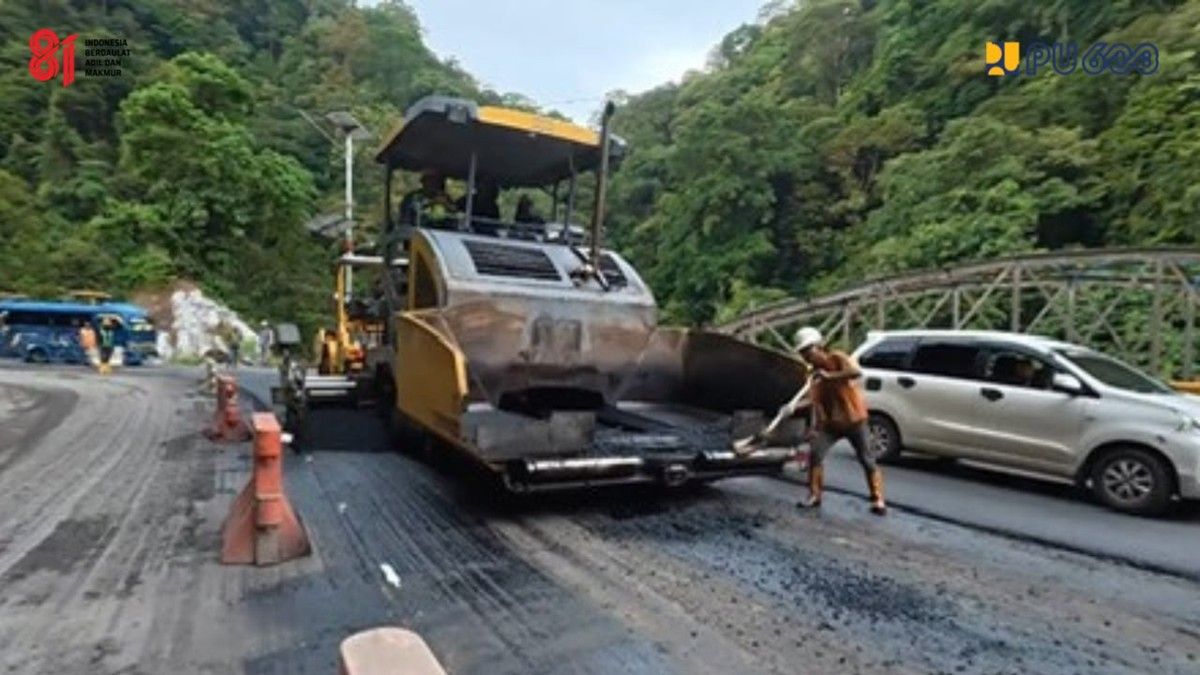 Kementerian PU Selesaikan Perkuatan Struktur Jalan di Lembah Anai Sumbar