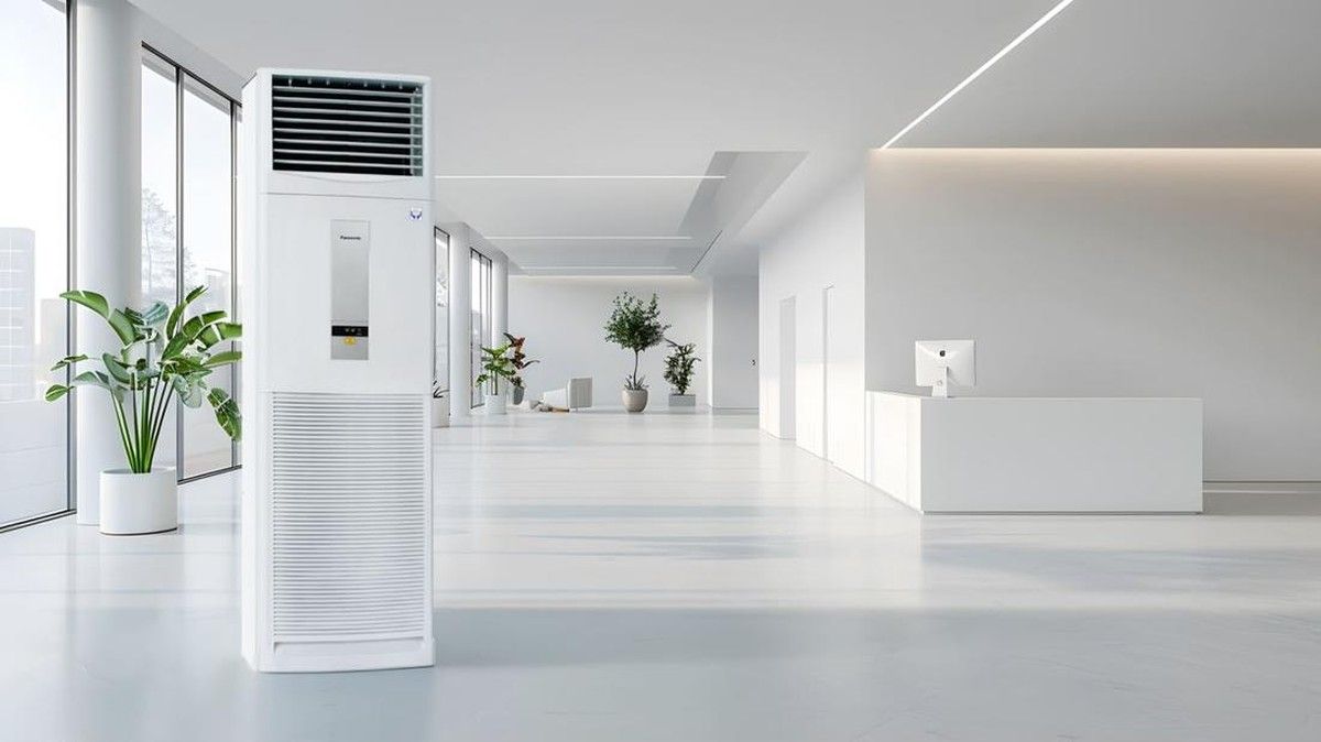Panasonic Mulai Produksi AC Floor Standing PB5 Series di Indonesia