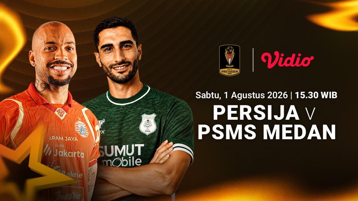 Persija Hadapi PSMS dalam Piala Presiden 2026 di Jakarta