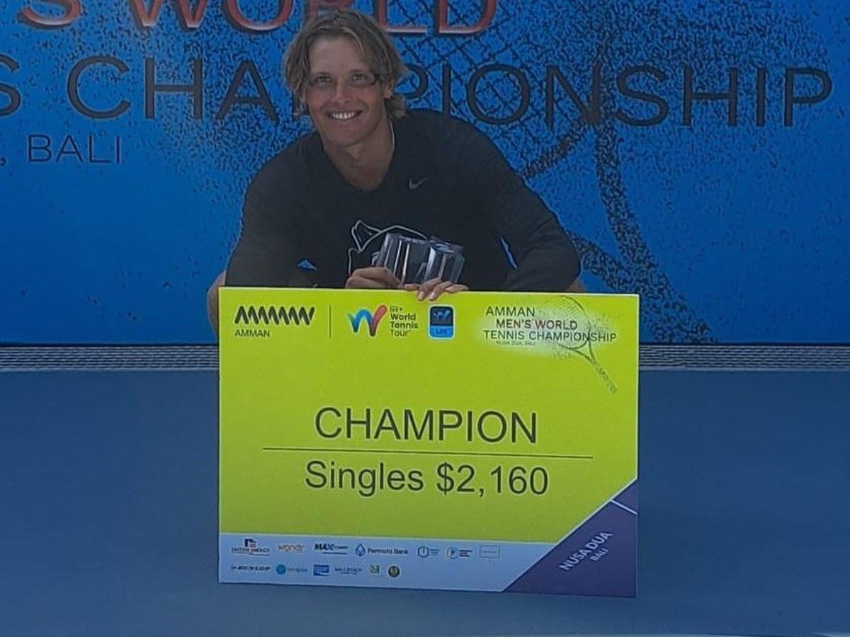 Isaac Becroft Menang Final Seri Kedua Men’s World Tennis Championship 2026 di Nusa Dua