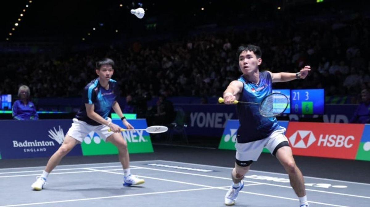 Raymond Indra dan Nikolaus Joaquin Melaju ke Semifinal Indonesia Open 2026