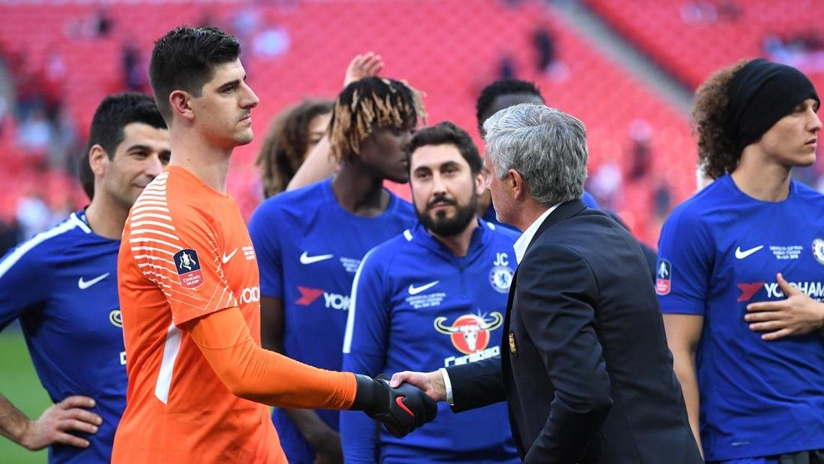 Thibaut Courtois Sambut Kembalinya Jose Mourinho di Real Madrid