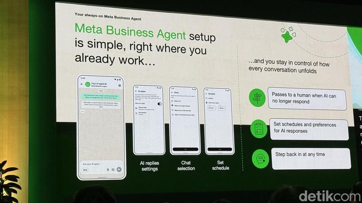 WhatsApp Luncurkan Meta Business Agent untuk Bantu UMKM Layani Pelanggan
