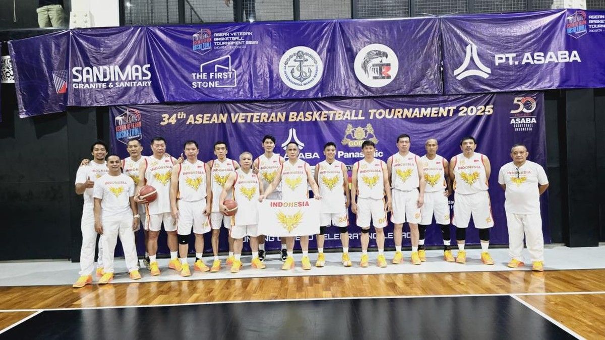 Asaba Indonesia Siap Pertahankan Gelar Juara di ASEAN Veteran Basketball di Malaysia