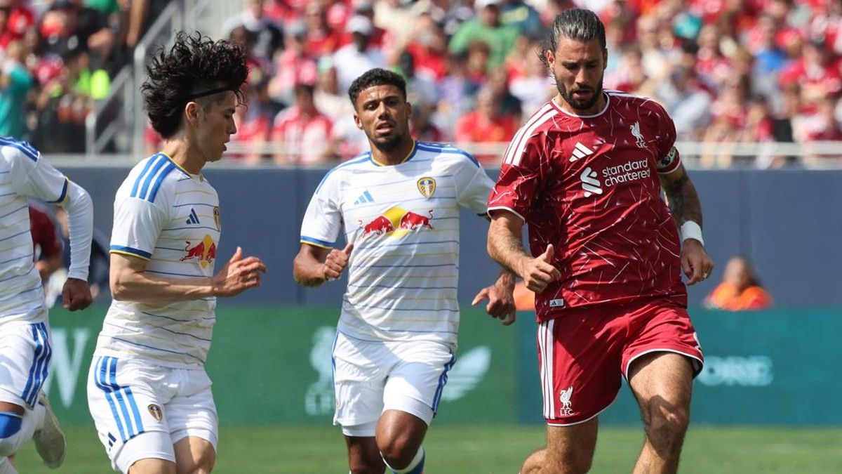Liverpool kalah 2-4 saat uji coba melawan Leeds di Chicago