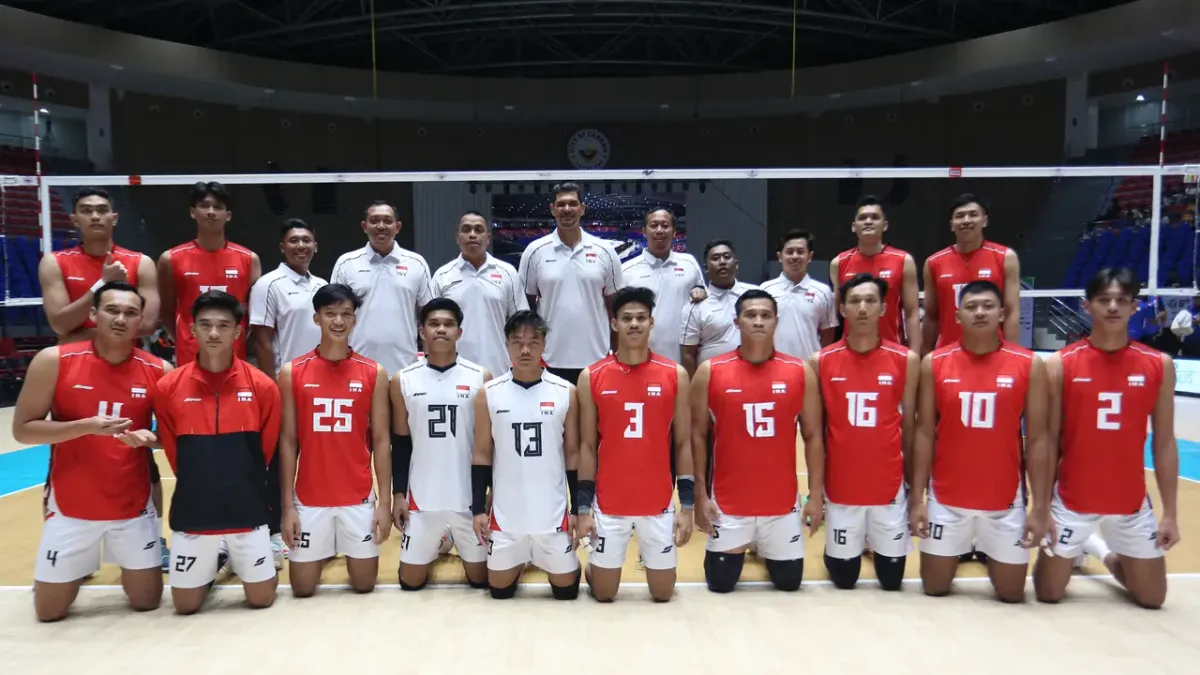 Timnas Voli Putra Indonesia Hadapi Kamboja di SEA V Cup 2026 Jakarta