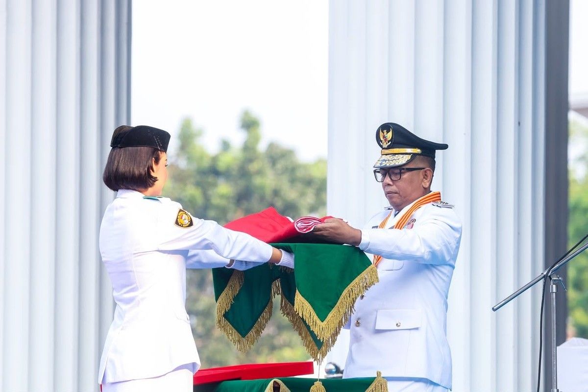 Gubernur Banten Pimpin Upacara HUT ke-81 RI dan Ajak Bangun Daerah