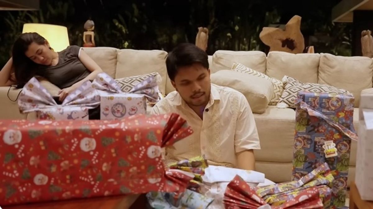 Aaliyah Massaid Jelaskan Sikapnya Saat Thariq Halilintar Buka Kado Anak di Bali