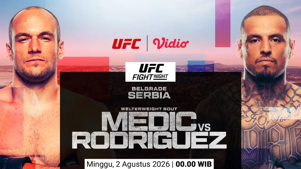 UFC Fight Night Medić vs Rodriguez Digelar di Belgrade Arena