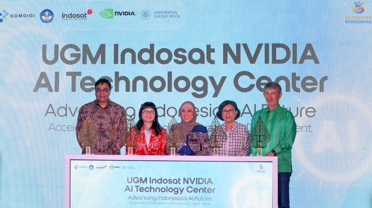 UGM, Indosat, dan NVIDIA Luncurkan Pusat Teknologi AI Pertama di Indonesia