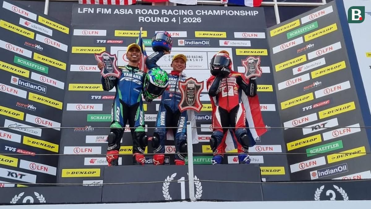 Wahyu Nugroho Menang di Race 1 SS600 ARRC Mandalika 2026