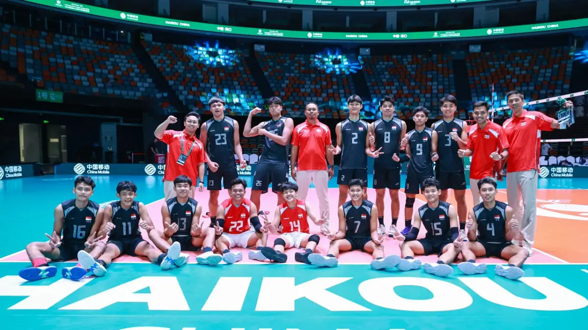 Timnas Voli Putra Indonesia Raih Peringkat Kesembilan di AVC U18 2026