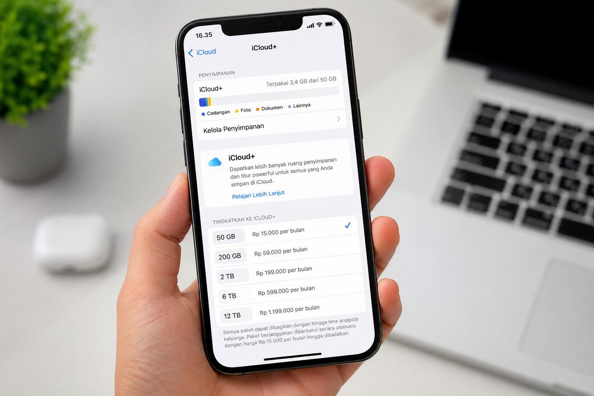 Apple Naikkan Harga Langganan iCloud Plus untuk Paket 200 GB hingga 12 TB