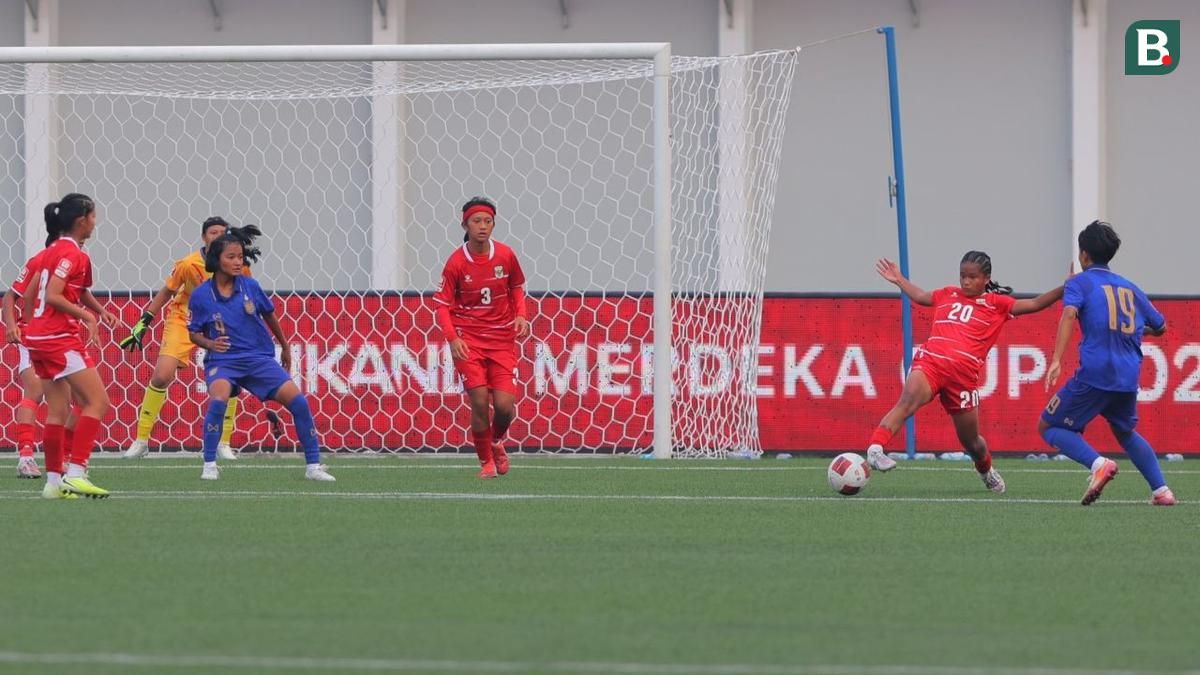 Tim Putri Nusantara Kalah 0-2 dari Thailand di Srikandi Merdeka Cup