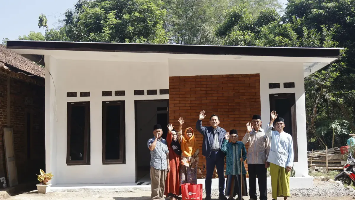 Yayasan Pundi Amal Peduli Kasih Serahkan Rumah Layak di Magelang