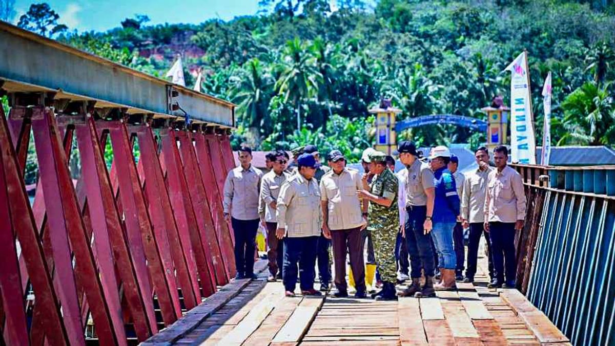 Presiden Prabowo Resmikan Jembatan Merah Putih Presisi di Banten