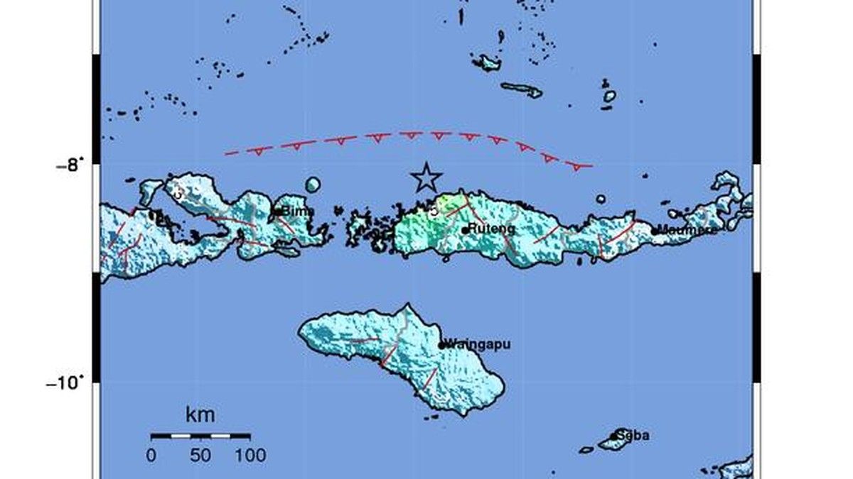 BMKG Perbarui Data Gempa M 7 di Nagekeo, Getarannya Dirasakan hingga Bali