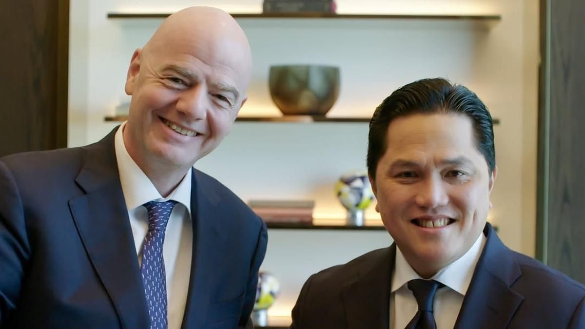 Erick Thohir Dukung Pembentukan FIFA Forward Enterprise untuk Sepak Bola Indonesia