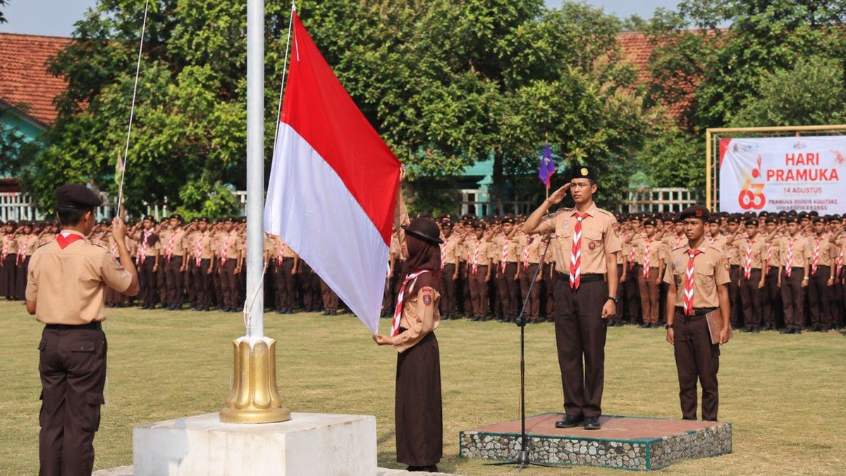 Kwartir Nasional Gelar Upacara Hari Pramuka ke-65 dengan Tema Swasembada Pangan