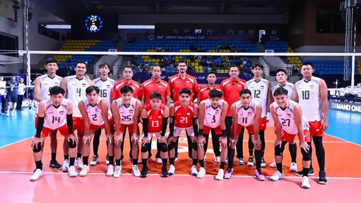 Timnas Bola Voli Putra Indonesia Raih Juara AVC Cup 2026 di India