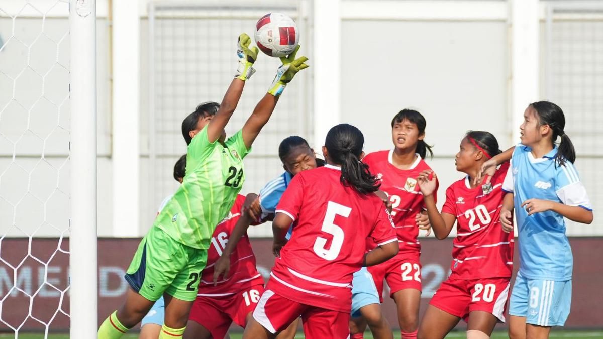 Putri Nusantara Kalah 0-2 dari Singapura di Srikandi Merdeka Cup