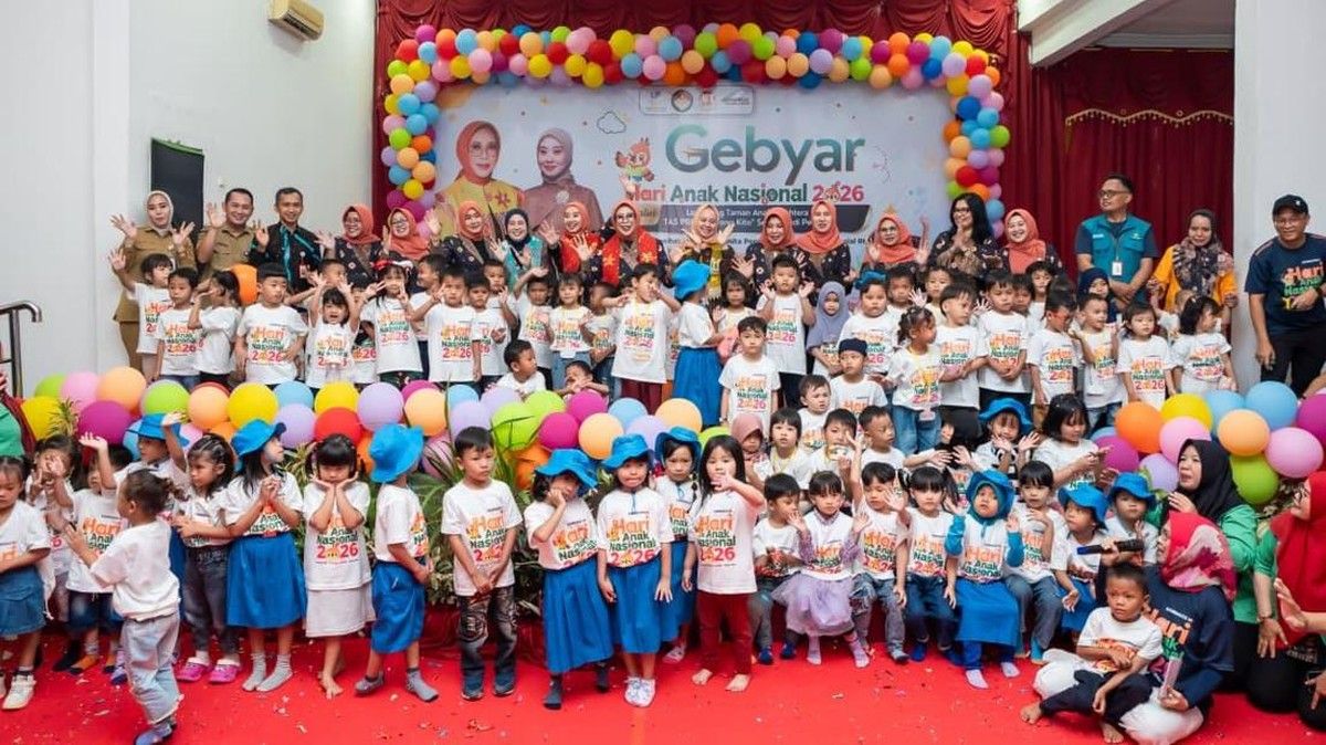 Kemensos Resmikan Taman Anak Sejahtera Wong Kito di Palembang