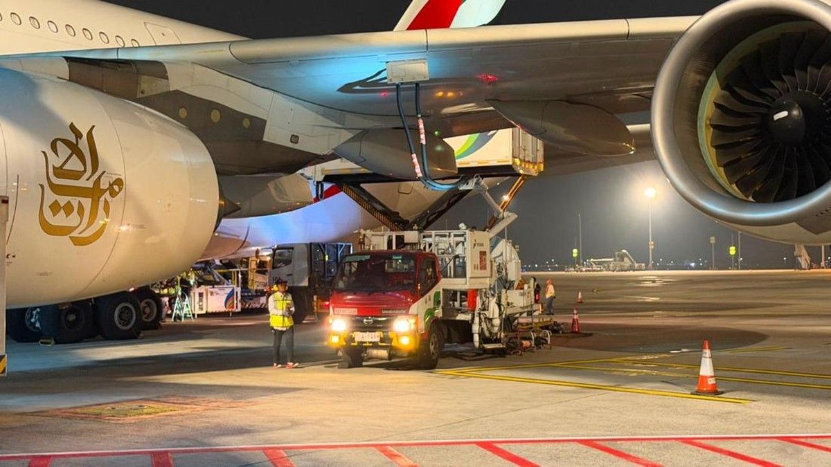 Pertamina Patra Niaga Layani Pengisian Avtur Airbus A380 di Soekarno-Hatta