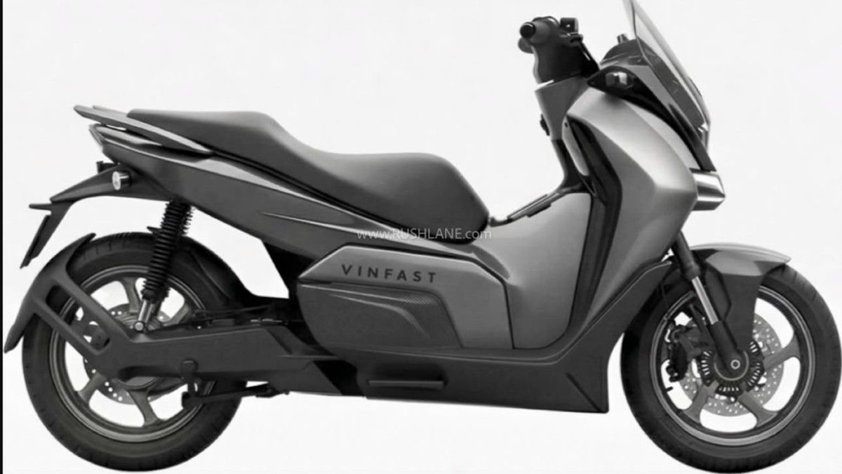 VinFast Ajukan Paten Skuter Listrik Rasad di India dengan Desain Maxi-Skuter