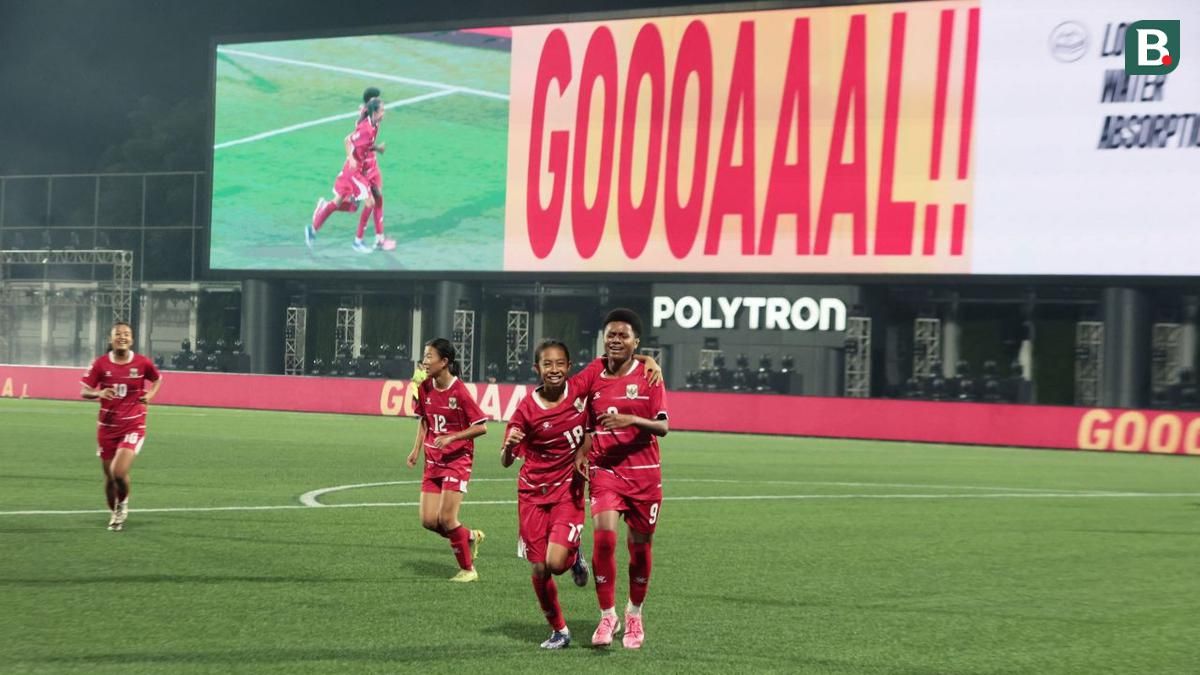 Garuda Pertiwi Menang Telak 7-0 atas Arab Saudi di Srikandi Merdeka Cup 2026
