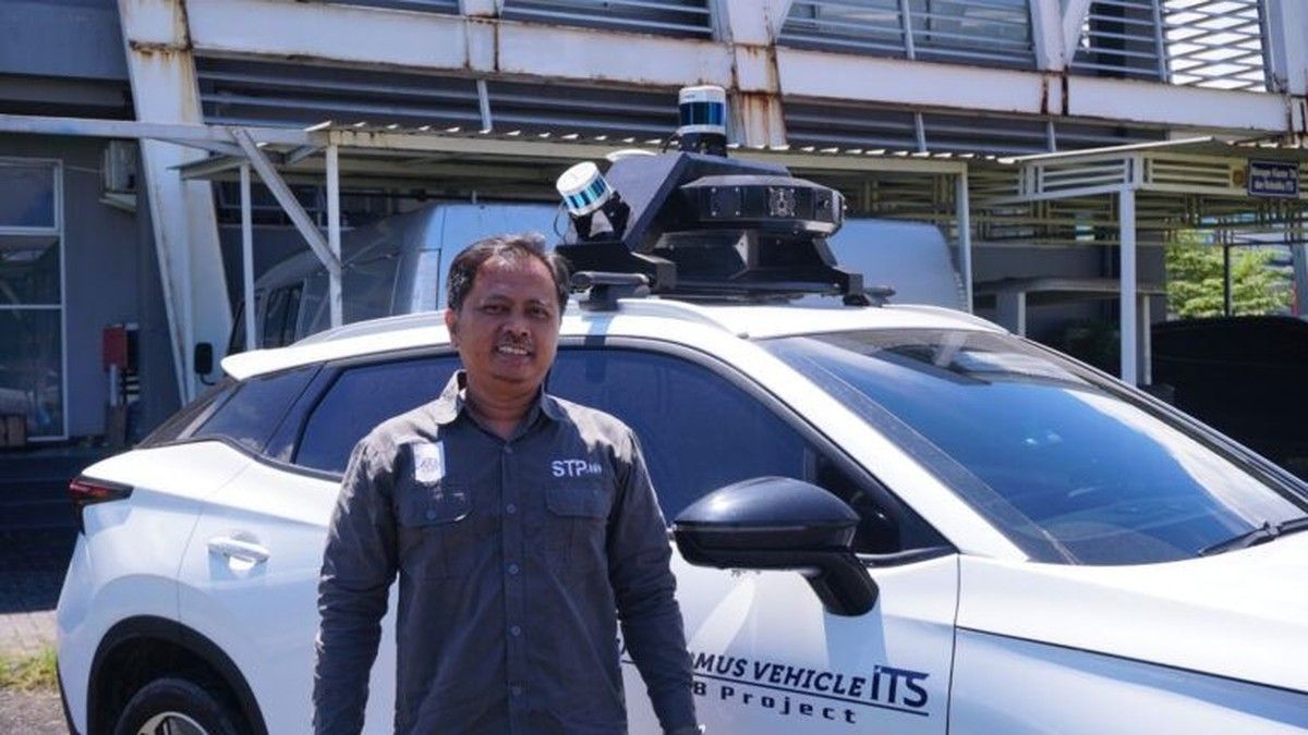 Tim ITS Kembangkan Mobil Listrik Otonom dengan Sistem Modular