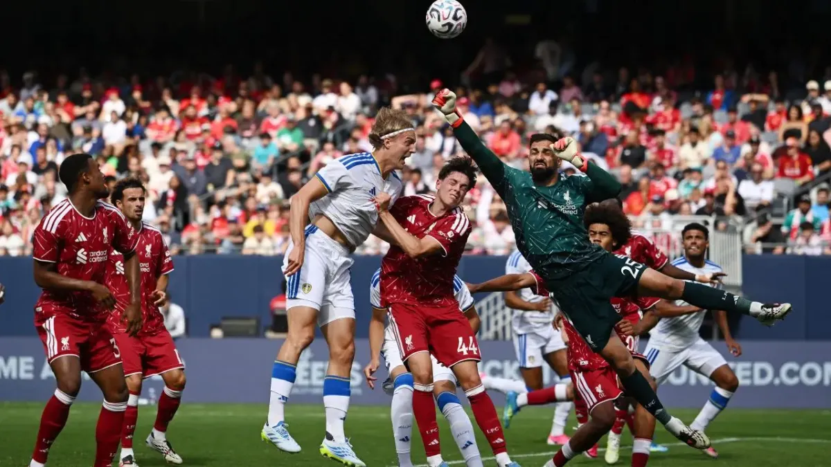 Liverpool Kalah 2-4 dari Leeds United di Pramusim 2026 di Chicago