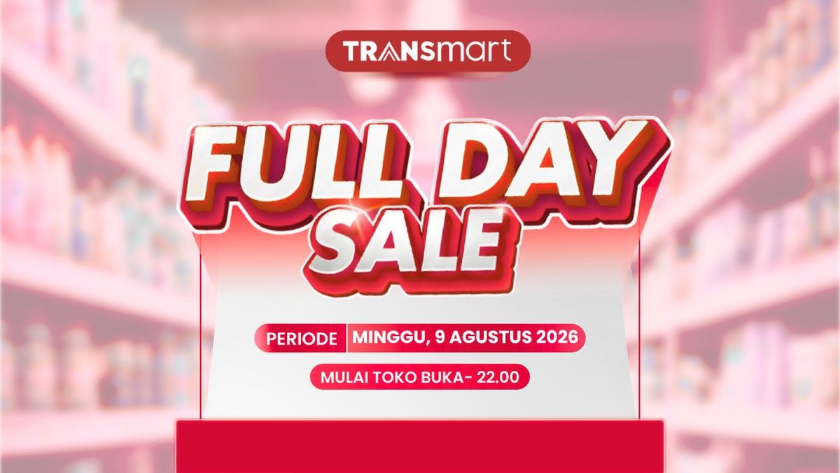 Transmart Gelar Full Day Sale dengan Diskon Hingga 50 Persen di 9 Agustus 2026