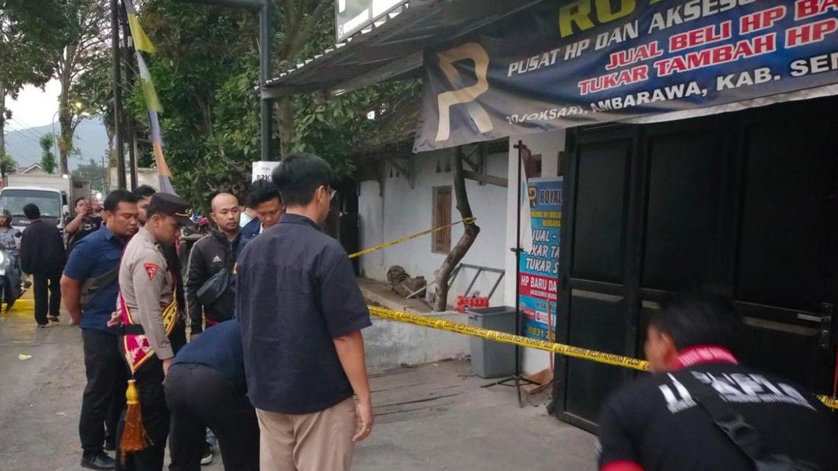 Polisi Tangkap Dua Pelaku Pembunuhan Bos Konter di Ambarawa