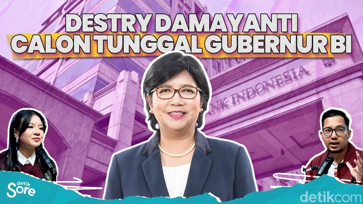 Destry Damayanti Ditunjuk Calon Tunggal Gubernur BI Pengganti Perry Warjiyo