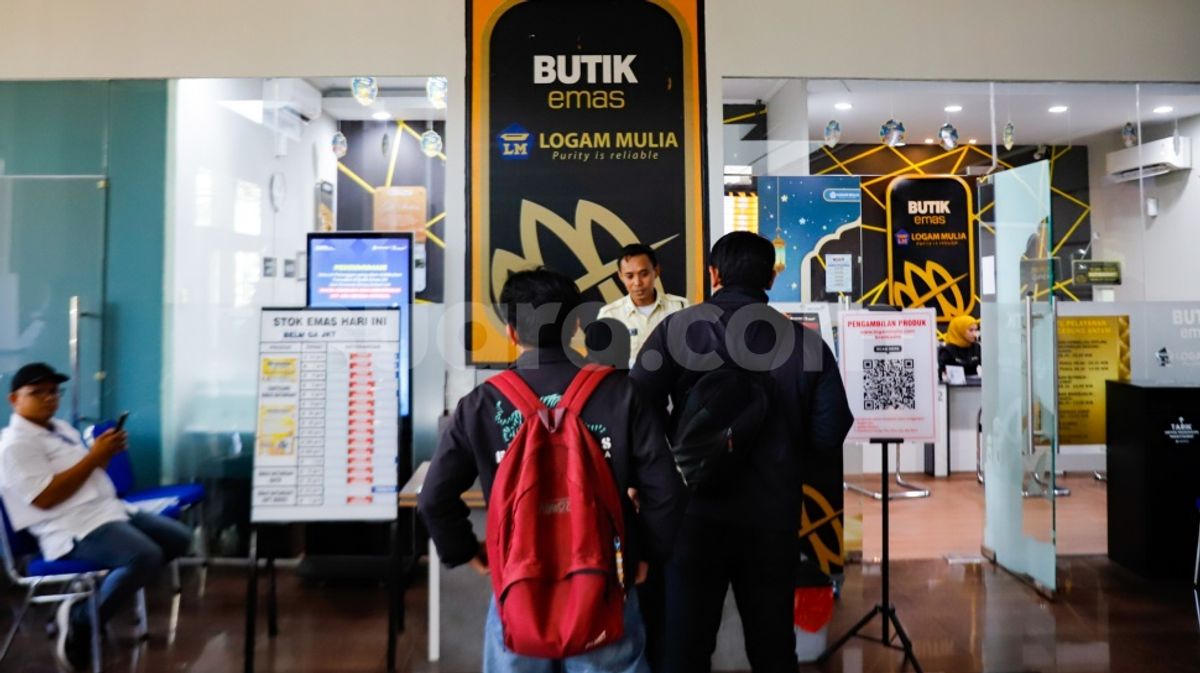 Harga Emas Antam Fluktuasi, Tertinggi Rp2.623.000 per Gram pada 31 Juli