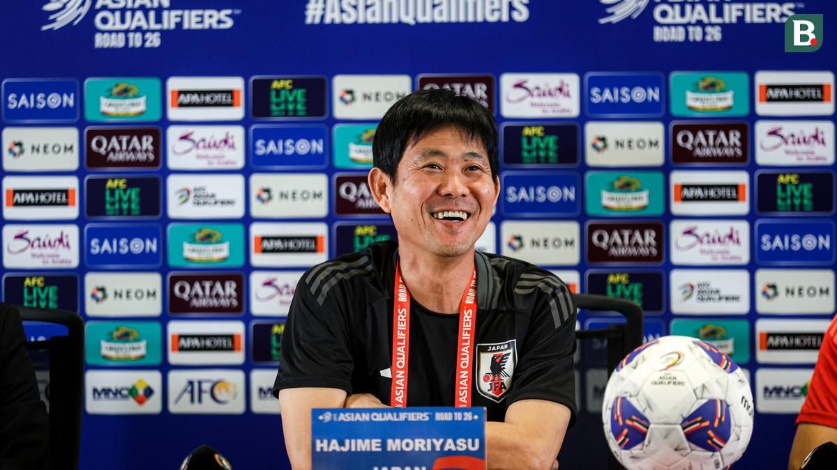 Hajime Moriyasu Tetap Pimpin Timnas Jepang hingga Piala Asia 2027