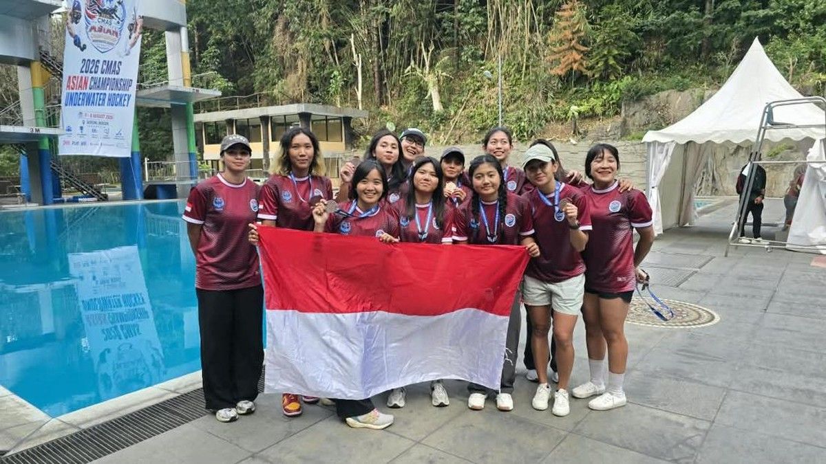 Tim Underwater Hockey Indonesia Raih Medali di Kejuaraan Asia CMAS 2026