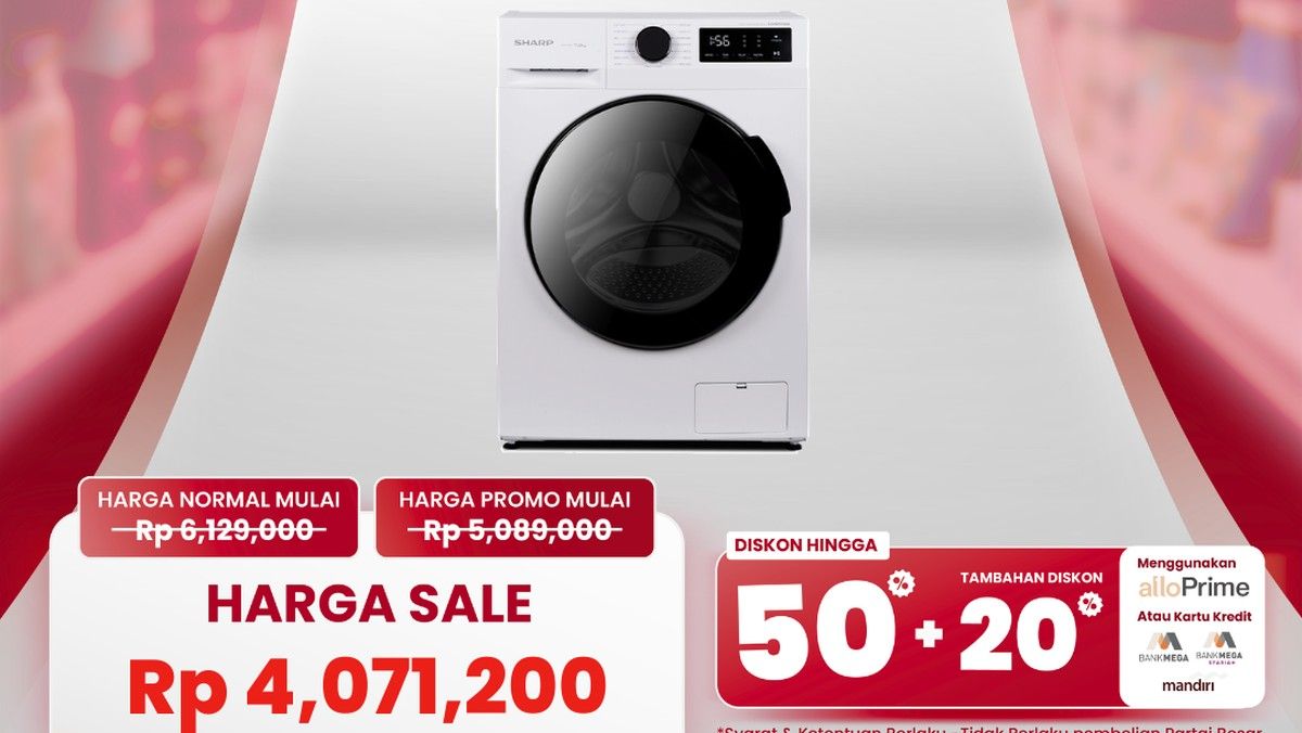 Transmart Gelar Full Day Sale dengan Diskon Besar Mesin Cuci dan Kulkas