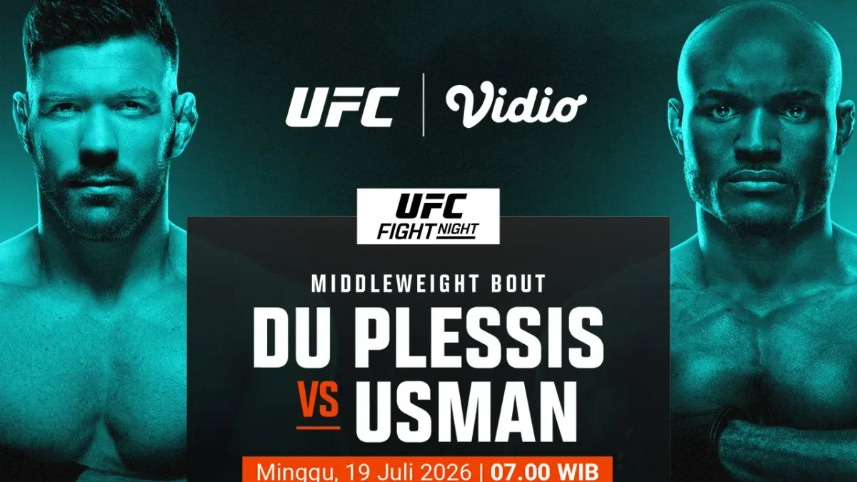 UFC Fight Night Hadirkan Duel Du Plessis vs Usman di Oklahoma City