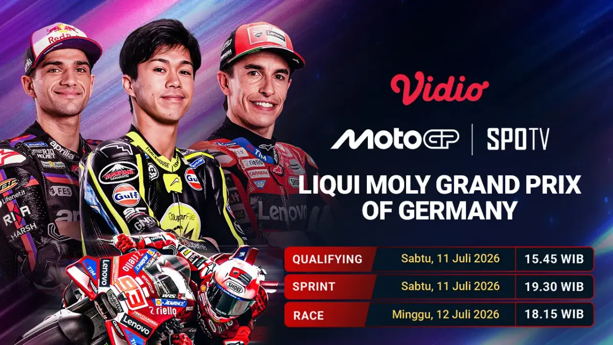 MotoGP Jerman 2026 Digelar 11-12 Juli di Sachsenring dengan Marquez Jadi Favorit