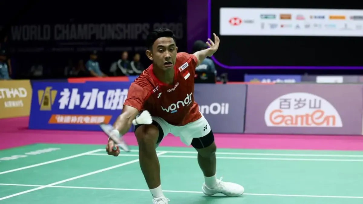 Alwi Farhan Menang Mudah Lawan Yoo Tae Bin di Kejuaraan Dunia Bulutangkis 2026