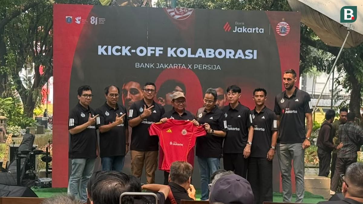 Persija Jakarta Perpanjang Kerja Sama dengan Bank Jakarta untuk Super League 2026/2027