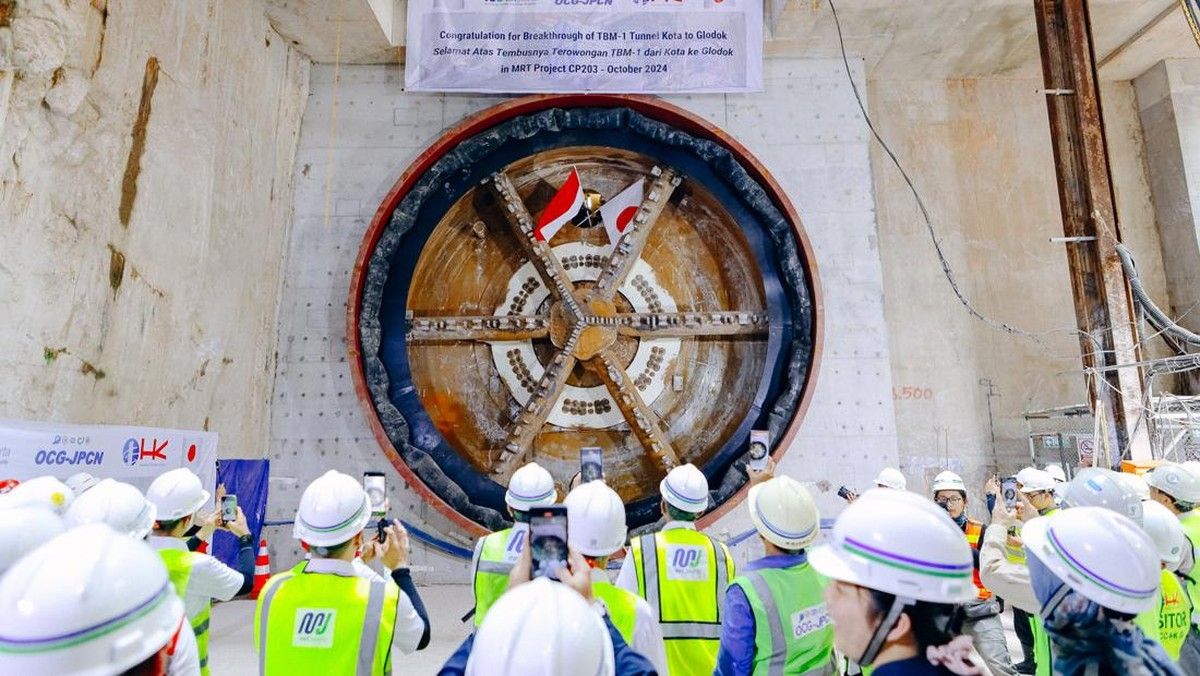 PT MRT Jakarta Terapkan Rekayasa Lalu Lintas Pembangunan Fase 2A CP203