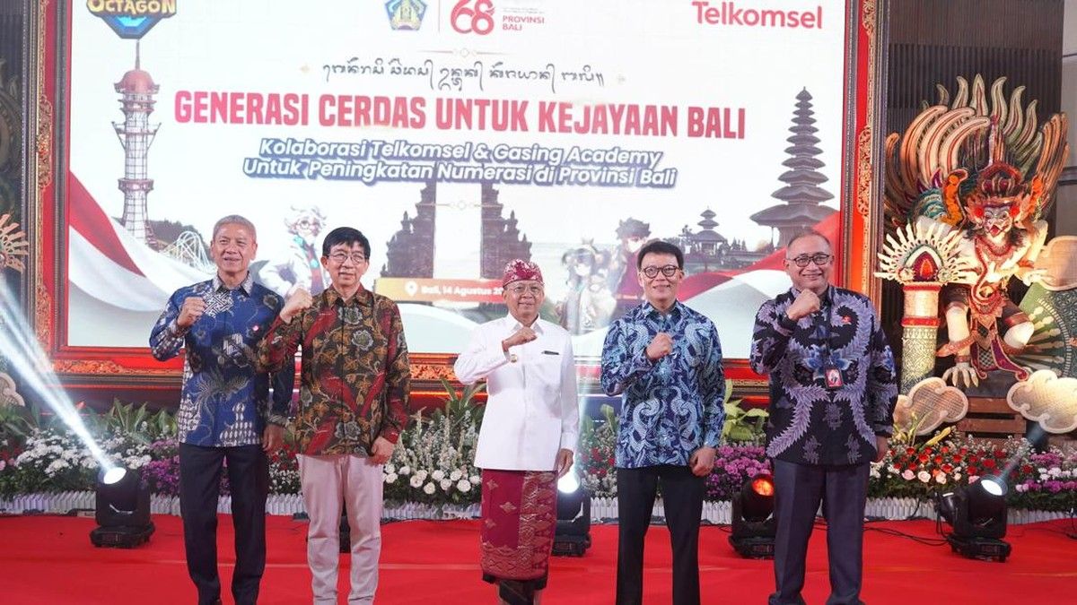 Telkomsel dan Pemprov Bali Perkuat Numerasi Guru dan Siswa dengan AI
