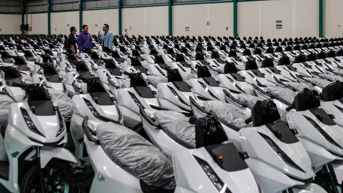 Pemerintah Targetkan Produksi 75 Ribu Motor Listrik Nasional Tahun Ini