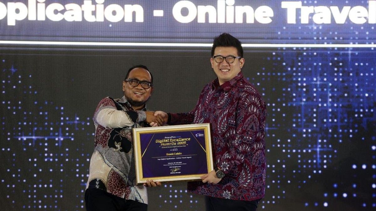 BookCabin Raih Penghargaan Top Digital Application di Jakarta