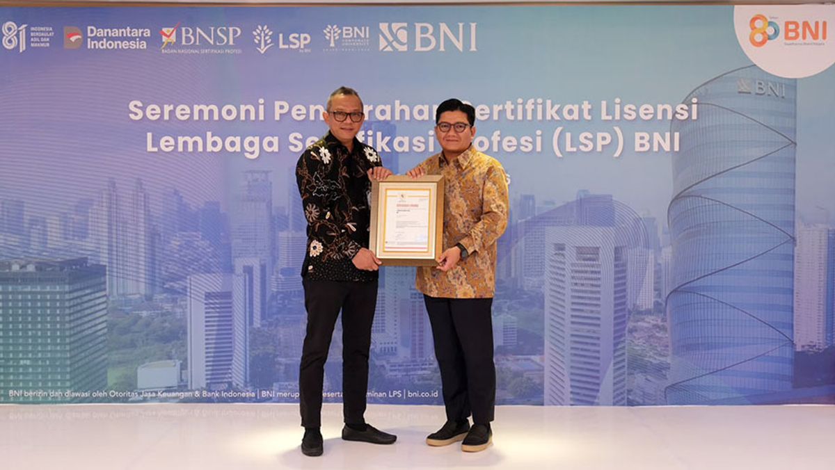 BNI Perkuat Tata Kelola SDM dengan LSP dan Standar Internasional di Corporate University