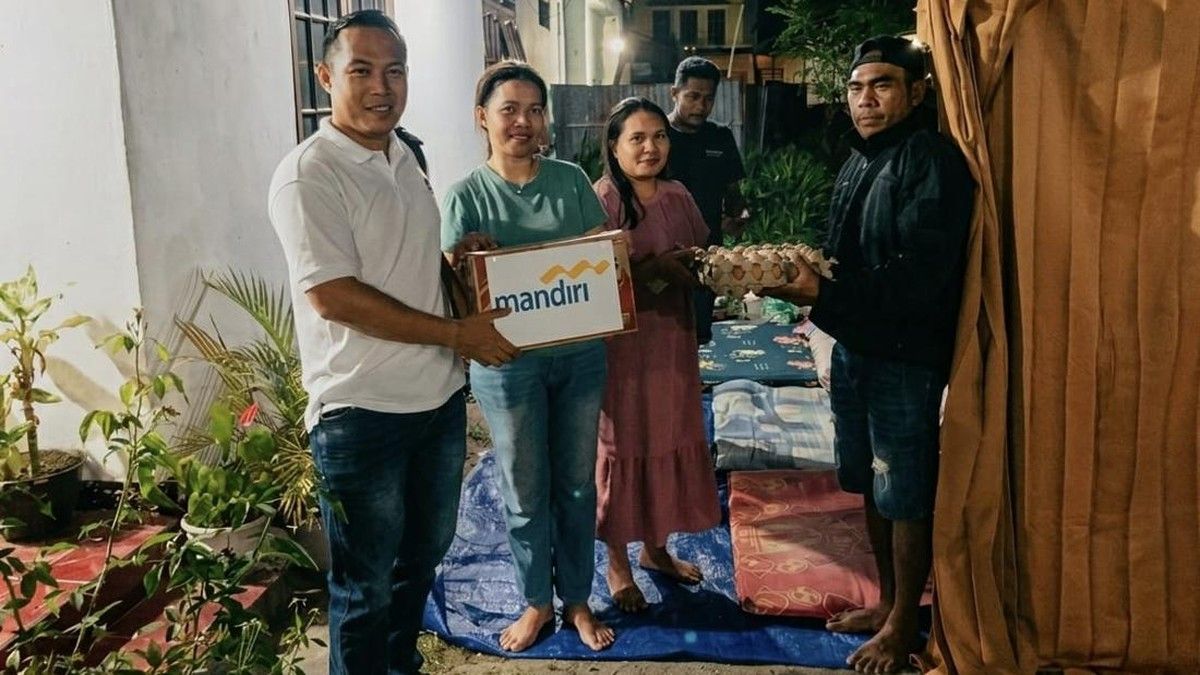 Bank Mandiri Salurkan Bantuan untuk Korban Gempa Magnitudo 7,7 di NTT