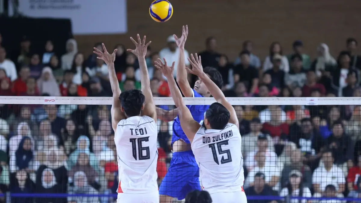 Timnas Voli Putra Indonesia Melaju ke Semifinal SEA V Cup 2026 di Jakarta