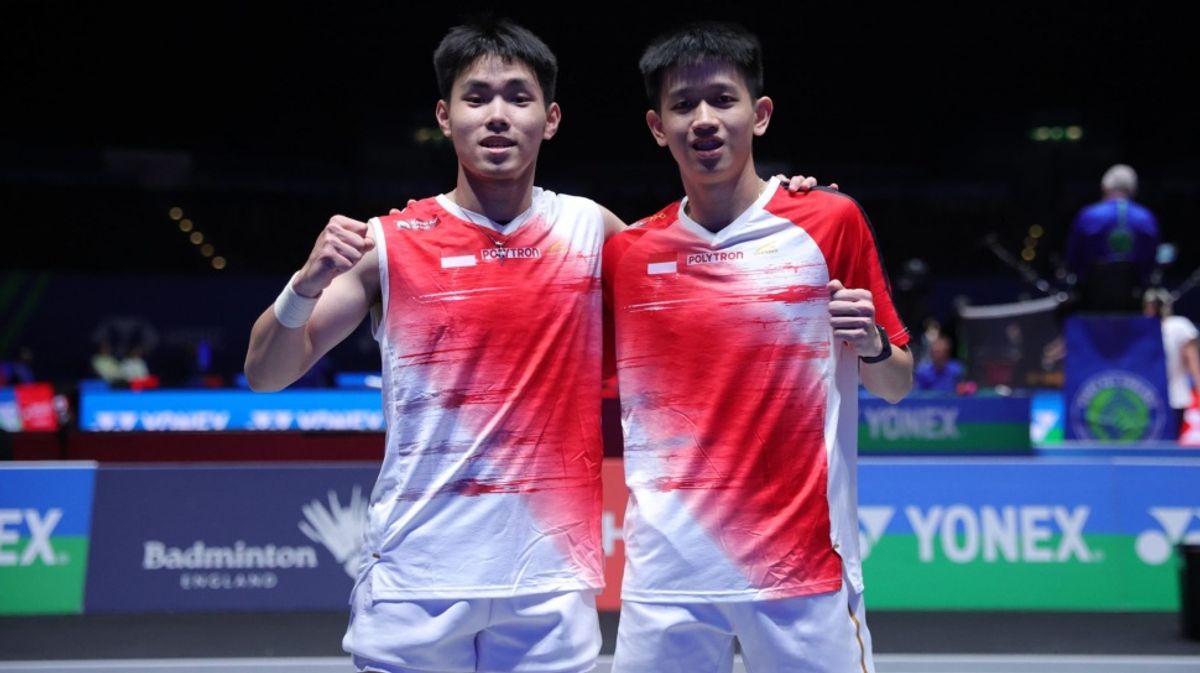 Raymond Indra dan Nikolaus Joaquin Melaju ke Semifinal Indonesia Open 2026
